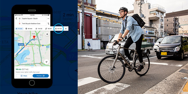 Apps para planificar tu ruta en bicicleta